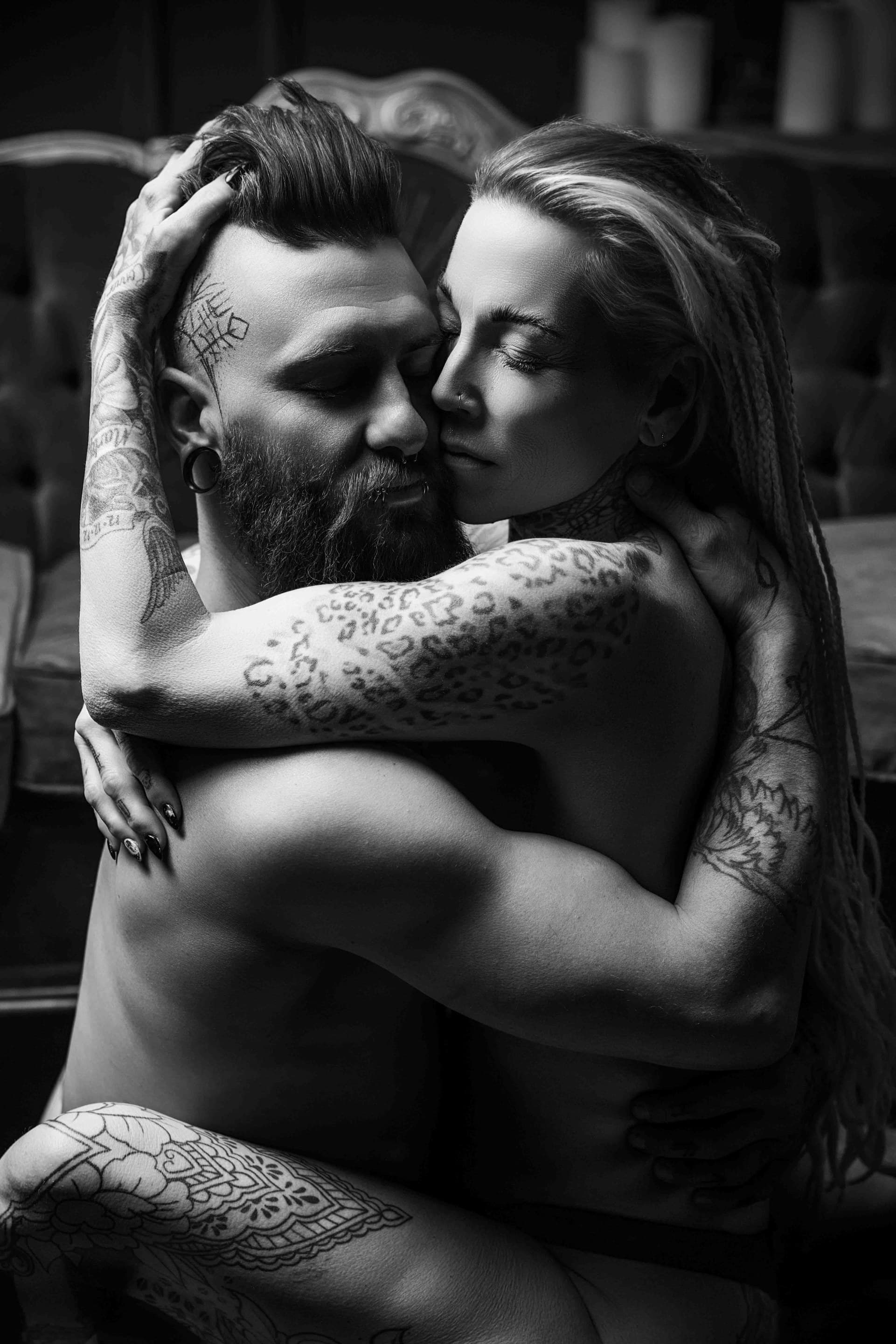 Couples Boudoir for North York clients, by FABLE Studios, Vaughan boudoir photographer